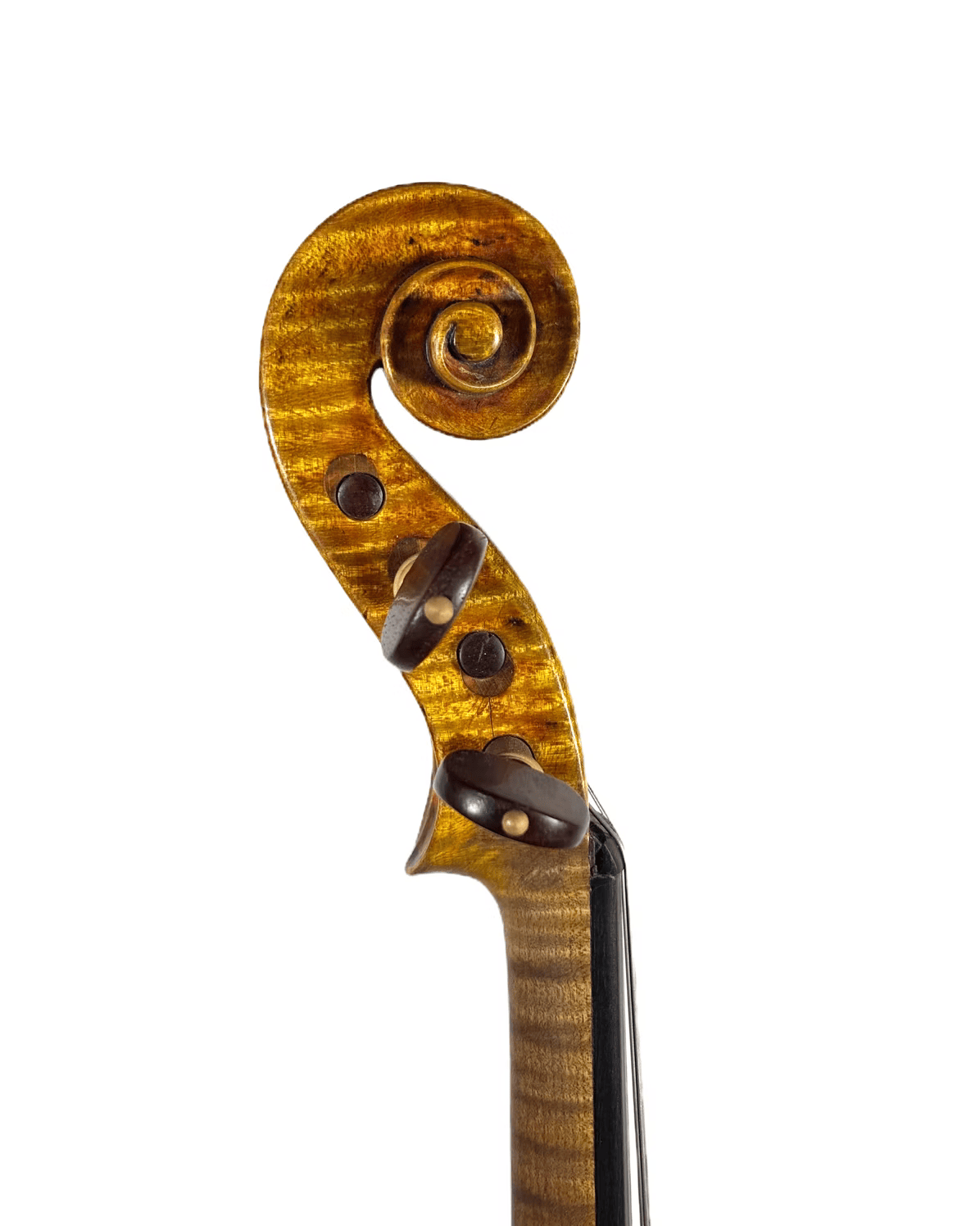 Violino antigo construído na região do Tirol por autor desconhecido